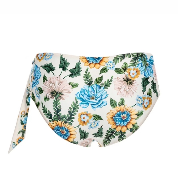 New!Agua Bendita Perla Aine Floral  Bikini Bottom - Picture 3 of 11